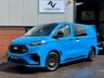USED 2025 74 FORD TRANSIT CUSTOM 2.5 320 Duratec 11.8kWh MS-RT COMBI VAN 5dr Petrol Plug-in HYBRID AUTO L1 Euro 6 (232 ps) VERY RARE VAN    [ SVO COLOUR FAST BLUE ]     BIG FACTORY SPEC!!!