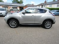 USED 2018 68 NISSAN JUKE 1.2 DIG-T Tekna SUV 5dr Petrol Manual Euro 6 (s/s) (115 ps) GREAT EXAMPLE OF THIS TOP OF THE RANGE JUKE,,,,ONLY 31000 MILES,,,FULL SERVICE HISTORY,,,FULL LEATHER INTERIOR,,,,360 CAMERA VISION,,,SAT NAV,,,,NEW M.O.T AND SERVICE BEFORE COLLECTION.,,,,PARTS AND LABOUR WARRANTY INCLUDED.