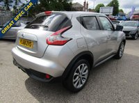 USED 2018 68 NISSAN JUKE 1.2 DIG-T Tekna SUV 5dr Petrol Manual Euro 6 (s/s) (115 ps) GREAT EXAMPLE OF THIS TOP OF THE RANGE JUKE,,,,ONLY 31000 MILES,,,FULL SERVICE HISTORY,,,FULL LEATHER INTERIOR,,,,360 CAMERA VISION,,,SAT NAV,,,,NEW M.O.T AND SERVICE BEFORE COLLECTION.,,,,PARTS AND LABOUR WARRANTY INCLUDED.