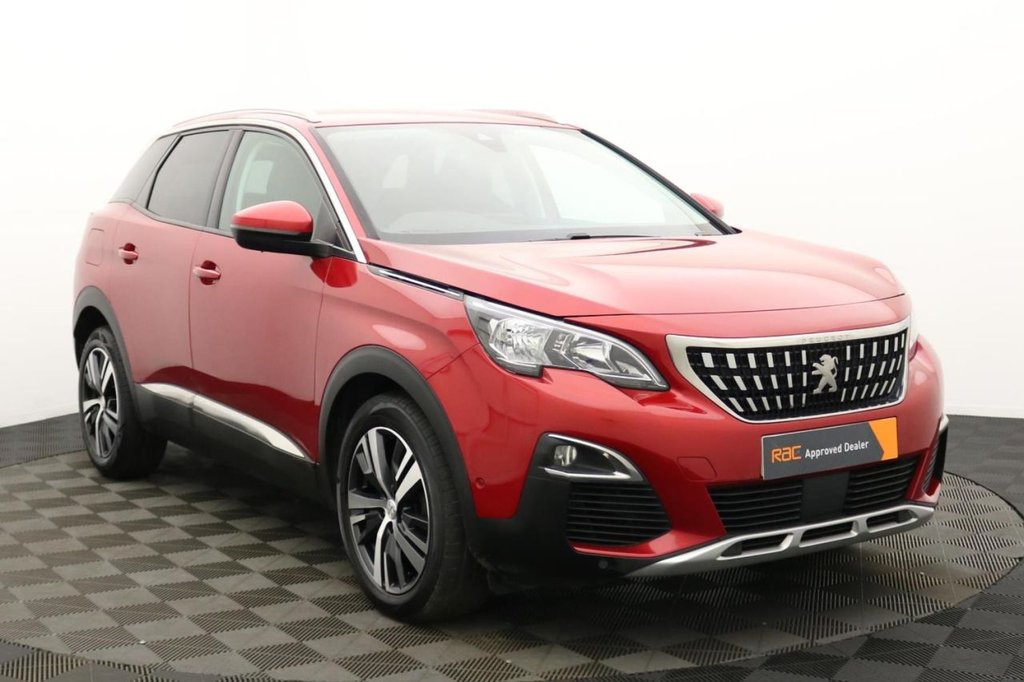 USED 2020 PEUGEOT 3008 1.2 PureTech GPF Allure SUV 5dr Petrol EAT Euro 6 (s/s) (130 ps) Car Play, Sat Nav, 18"Alloys