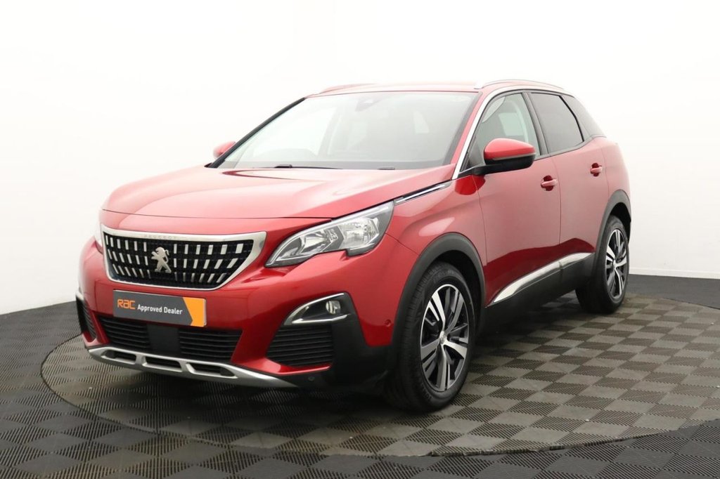 USED 2020 PEUGEOT 3008 1.2 PureTech GPF Allure SUV 5dr Petrol EAT Euro 6 (s/s) (130 ps) Car Play, Sat Nav, 18"Alloys