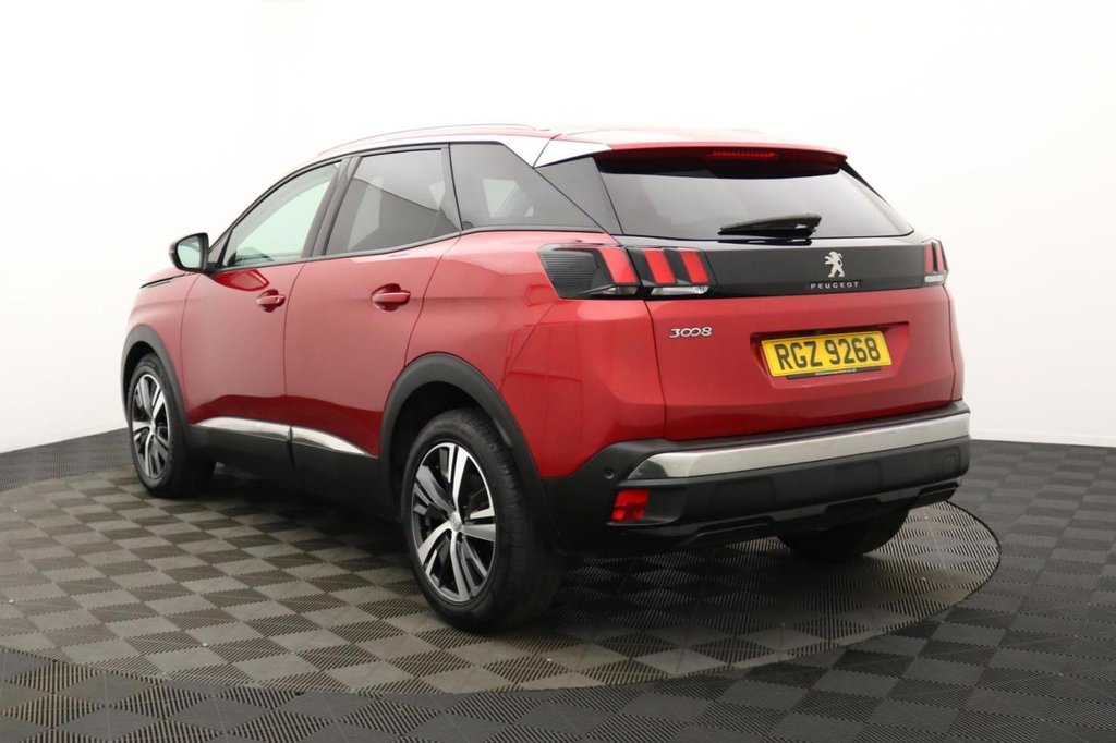 USED 2020 PEUGEOT 3008 1.2 PureTech GPF Allure SUV 5dr Petrol EAT Euro 6 (s/s) (130 ps) Car Play, Sat Nav, 18"Alloys