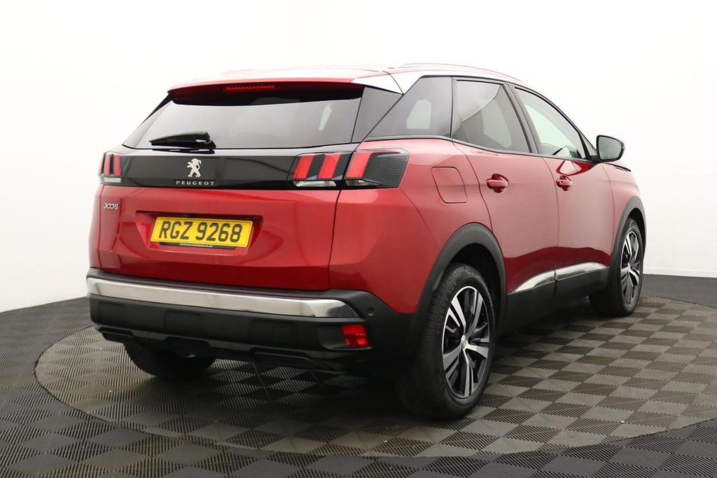 USED 2020 PEUGEOT 3008 1.2 PureTech GPF Allure SUV 5dr Petrol EAT Euro 6 (s/s) (130 ps) Car Play, Sat Nav, 18"Alloys