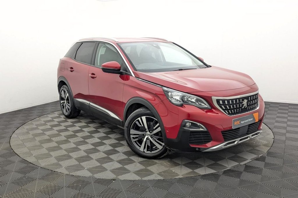 USED 2020 PEUGEOT 3008 1.2 PureTech GPF Allure SUV 5dr Petrol EAT Euro 6 (s/s) (130 ps) Car Play, Sat Nav, 18"Alloys
