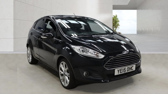 View our Ford Fiesta 1.0T EcoBoost Titanium Hatchback 5 Door Petrol Manual Black Low Tax