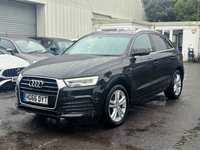 USED 2016 66 AUDI Q3 1.4 TFSI CoD S line SUV 5dr Petrol Manual Euro 6 (s/s) (Nav) (150 ps) Heated Seats | Full History