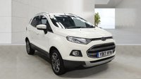 USED 2017 17 FORD ECOSPORT 1.0T EcoBoost Titanium SUV 5 Door Petrol Manual White 2WD Euro 6  