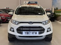 USED 2017 17 FORD ECOSPORT 1.0T EcoBoost Titanium SUV 5 Door Petrol Manual White 2WD Euro 6  HEATED SEATS+REAR SENSORS+CD PLAYER