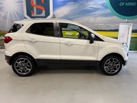USED 2017 17 FORD ECOSPORT 1.0T EcoBoost Titanium SUV 5 Door Petrol Manual White 2WD Euro 6  HEATED SEATS+REAR SENSORS+CD PLAYER