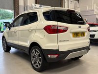 USED 2017 17 FORD ECOSPORT 1.0T EcoBoost Titanium SUV 5 Door Petrol Manual White 2WD Euro 6  HEATED SEATS+REAR SENSORS+CD PLAYER