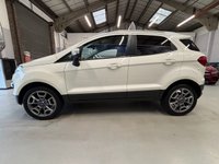 USED 2017 17 FORD ECOSPORT 1.0T EcoBoost Titanium SUV 5 Door Petrol Manual White 2WD Euro 6  HEATED SEATS+REAR SENSORS+CD PLAYER