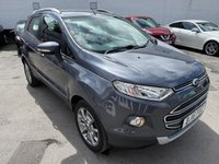 USED 2016 16 FORD ECOSPORT 1.0T EcoBoost Titanium SUV 5dr Petrol Manual 2WD Euro 5 (s/s) (125 ps) 1 Previous Owner FSH 10 Stamps