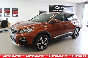 2018 PEUGEOT 3008 1.5 BlueHDi Allure SUV 5dr Diesel EAT Euro 6 (s/s) (130 ps) £9989.00