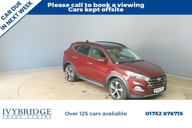 2016 HYUNDAI TUCSON 2.0 CRDi Premium SE SUV 5dr Diesel Auto 4WD Euro 6 (185 ps) &pound;9995.00
