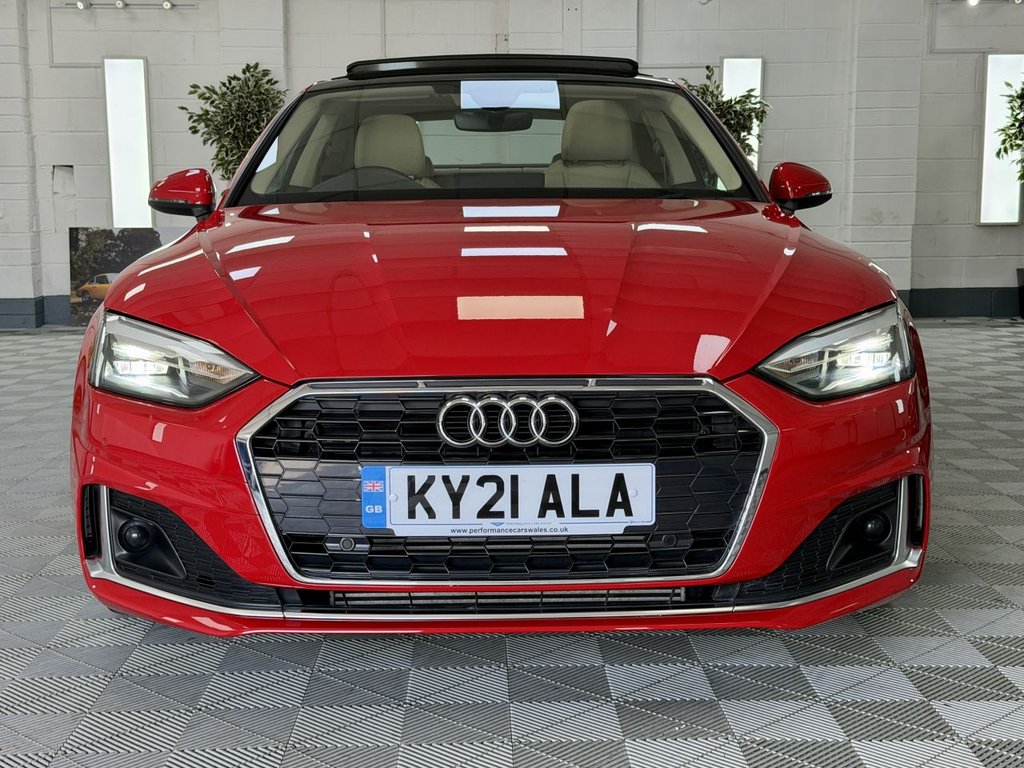 USED 2021 21 AUDI A5 2.0 TFSI 35 Sport Coupe 2dr Petrol S Tronic Euro 6 (s/s) (150 ps) 