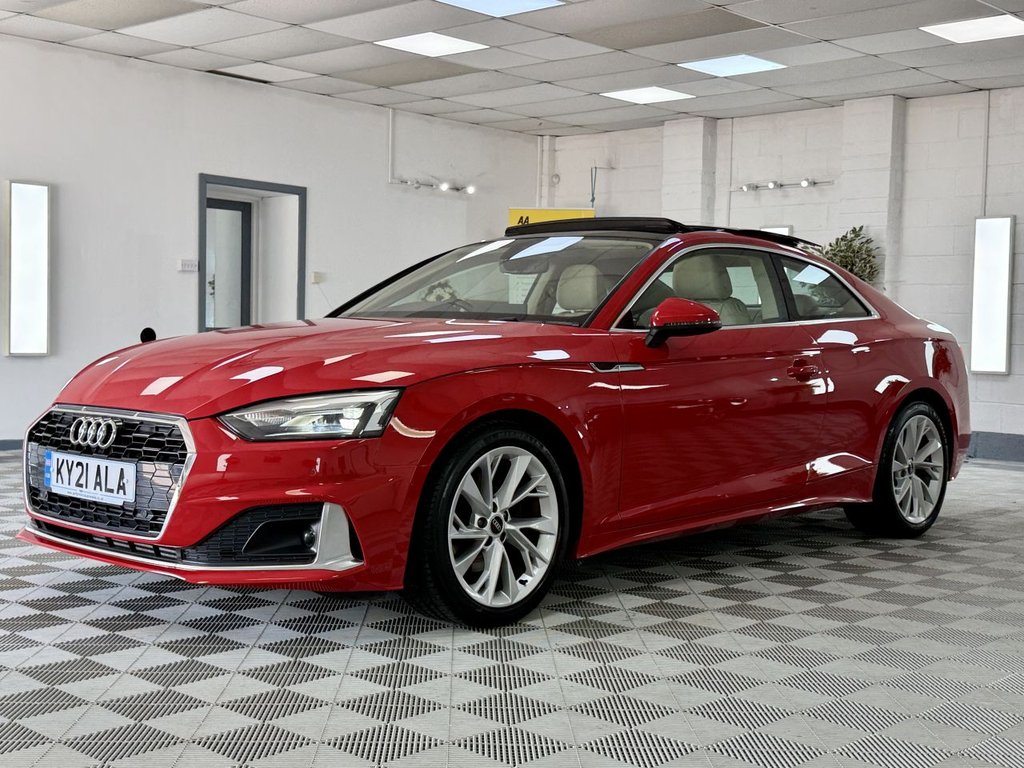 USED 2021 21 AUDI A5 2.0 TFSI 35 Sport Coupe 2dr Petrol S Tronic Euro 6 (s/s) (150 ps) 