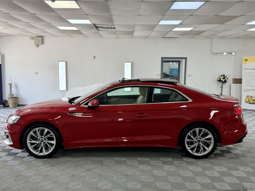 USED 2021 21 AUDI A5 2.0 TFSI 35 Sport Coupe 2dr Petrol S Tronic Euro 6 (s/s) (150 ps) 