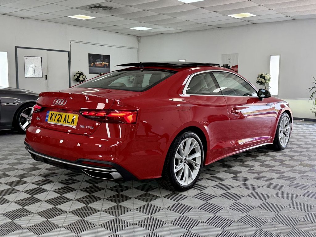 USED 2021 21 AUDI A5 2.0 TFSI 35 Sport Coupe 2dr Petrol S Tronic Euro 6 (s/s) (150 ps) 