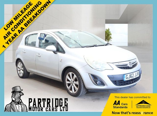 2012 VAUXHALL CORSA 1.2 16V Active Hatchback 5dr Petrol Manual Euro 5 (A/C) (85 ps) &pound;3000.00