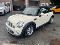 USED 2013 63 MINI CONVERTIBLE 2.0 Cooper D Convertible 2dr Diesel Auto Euro 5 (112 ps) RARE DIESEL AUTOMATIC CONVERTIBLE