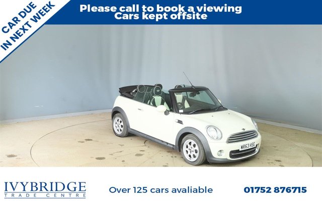 View our MINI CONVERTIBLE