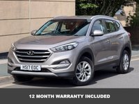 USED 2017 17 HYUNDAI TUCSON 1.6 GDi Blue Drive SE Nav SUV 5dr Petrol Manual Euro 6 (s/s) (132 ps) 12 MONTH WARRANTY INCLUDED