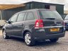 USED 2014 14 VAUXHALL ZAFIRA 1.8 16V Exclusiv Euro 5 5dr WARRANTYHISTORY7 SEATSULEZ