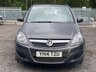 USED 2014 14 VAUXHALL ZAFIRA 1.8 16V Exclusiv Euro 5 5dr WARRANTYHISTORY7 SEATSULEZ