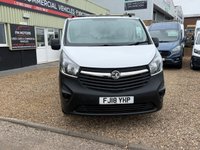 USED 2018 18 VAUXHALL VIVARO 1.6 CDTi 2900 Panel Van 5dr Diesel Manual L1 H1 Euro 6 (s/s) (95 ps) NO VAT  EXCELLENT  CONDITION IN&OUT  NO VAT