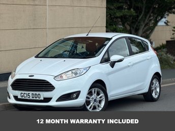 2015 FORD FIESTA 1.0T EcoBoost Zetec Hatchback 5dr Petrol Manual Euro 6 (s/s) (100 ps) £6495.00