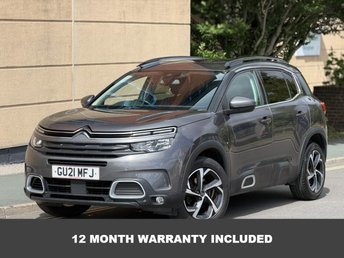 2021 CITROEN C5 AIRCROSS 1.5 BlueHDi Flair SUV 5dr Diesel EAT8 Euro 6 (s/s) (130 ps) £10995.00