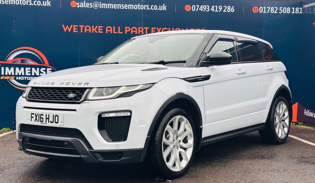 View our LAND ROVER RANGE ROVER EVOQUE