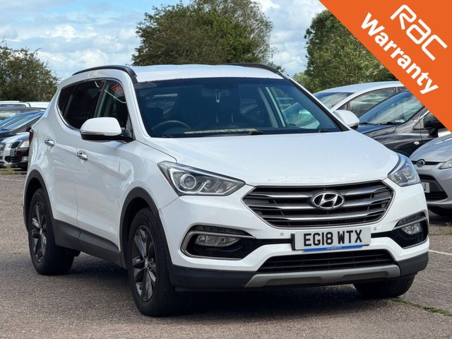View our Hyundai Santa FE 2.2 CRDi Blue Drive Premium SUV 5dr Diesel Auto 4WD Euro 6 (s/s) (200 ps)