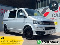 USED 2015 15 VOLKSWAGEN TRANSPORTER 2.0 TDI BlueMotion Tech T32 Startline Kombi 4dr Diesel Manual L1 H1 (184 g/km, 138.08 bhp) 6 SEATS!!!