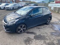 USED 2016 16 PEUGEOT 208 1.2 PureTech GT Line Hatchback 3dr Petrol Manual Euro 6 (s/s) (110 ps) PX WELCOME, FINANCE AVAILABLE