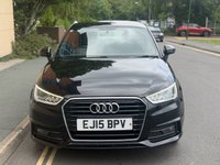 USED 2015 15 AUDI A1 1.6 TDI S line Sportback 5dr Diesel Manual Euro 6 (s/s) (116 ps) 