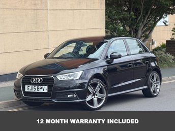 2015 AUDI A1 1.6 TDI S line Sportback 5dr Diesel Manual Euro 6 (s/s) (116 ps) £7995.00