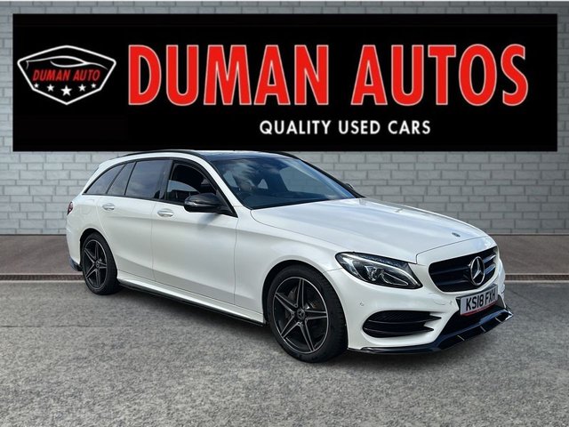 View our Mercedes-Benz C-Class 2.1 C250d AMG Line (Premium Plus) Estate 5dr Diesel G-Tronic+ Euro 6 (s/s) (204 ps)
