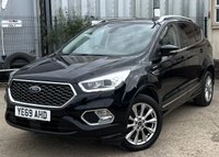 USED 2019 69 FORD KUGA 2.0 TDCi Vignale SUV 5dr Diesel Manual AWD Euro 6 (s/s) (180 ps) - APPLE CAR PLAY - SAT NAV - HEATED LEATHER - REVERSE CAMERA - P/SENSORS - CRUISE - 1 OWNER
