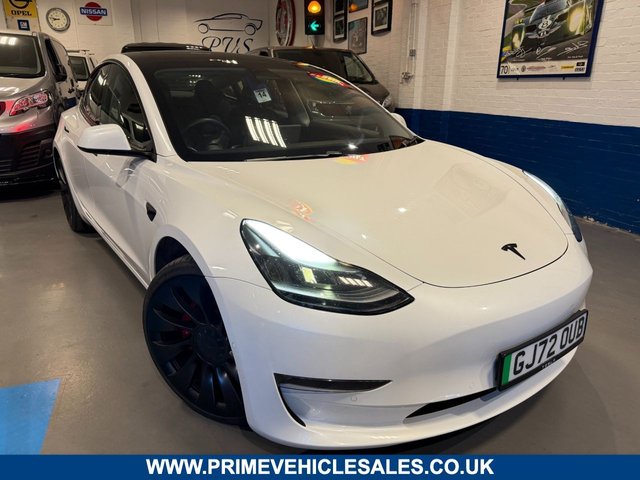 View our Tesla Model 3 (Dual Motor) Performance 4dr Electric Auto 4WDE (Performance Upgrade)