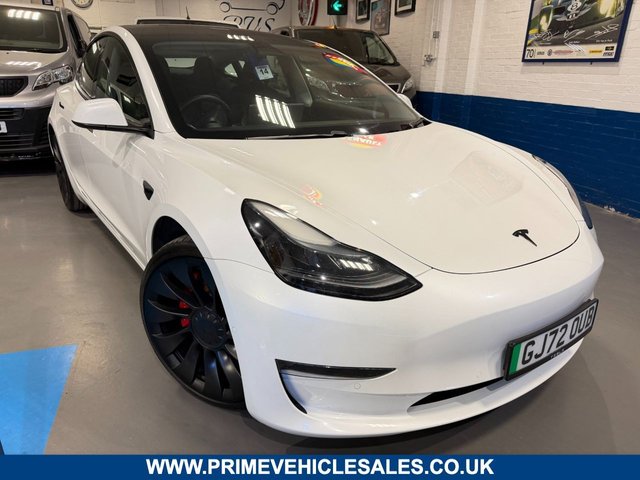 View our Tesla Model 3 (Dual Motor) Performance 4dr Electric Auto 4WDE (Performance Upgrade)
