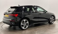 USED 2023 23 AUDI A3 2.0 TDI 35 Black Edition Sportback 5dr Diesel S Tronic Euro 6 (s/s) (150 ps) Black Leather Embossed Seats