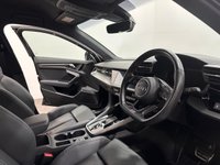 USED 2023 23 AUDI A3 2.0 TDI 35 Black Edition Sportback 5dr Diesel S Tronic Euro 6 (s/s) (150 ps) Black Leather Embossed Seats