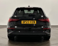 USED 2023 23 AUDI A3 2.0 TDI 35 Black Edition Sportback 5dr Diesel S Tronic Euro 6 (s/s) (150 ps) Black Leather Embossed Seats