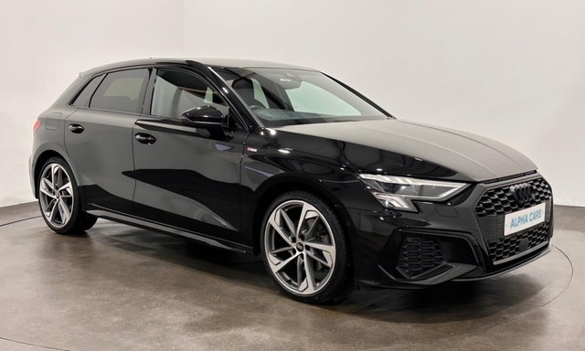 View our Audi A3 2.0 TDI 35 Black Edition Sportback 5dr Diesel S Tronic Euro 6 (s/s) (150 ps)