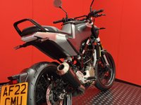 USED 2022 22 HUSQVARNA SVARTPILEN 125 TRADE BIKES AT TRADE PRICES AKRAPOVIC EXHAUST