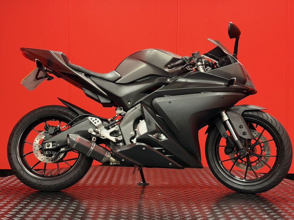 USED 2016 16 YAMAHA R125 TRADE BIKES AT TRADE PRICES AFTERMARKET EXHAUST