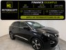 USED 2018 68 PEUGEOT 3008 1.5 BlueHDi GT Line SUV 5dr Diesel Manual Euro 6 (s/s) (130 ps) 7 Stamp Service History