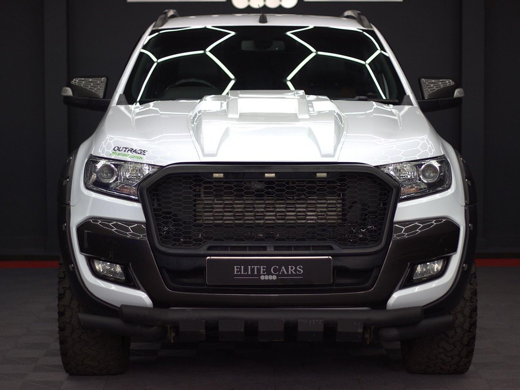 USED 2019 19 FORD RANGER 3.2 TDCi Wildtrak Auto 4WD Euro 5 4dr ALFA SCZ CANOPY|B-KIT|CAR PLAY