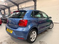 USED 2016 16 VOLKSWAGEN POLO 1.0 BlueMotion Tech Match Euro 6 (s/s) 5dr 1 Previous Owner, F/S/History